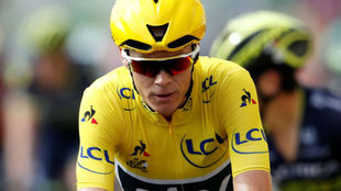 Chris Froome durante el Tour de Francia.