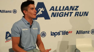 Marc Mrquez, en la Allianz Night Run