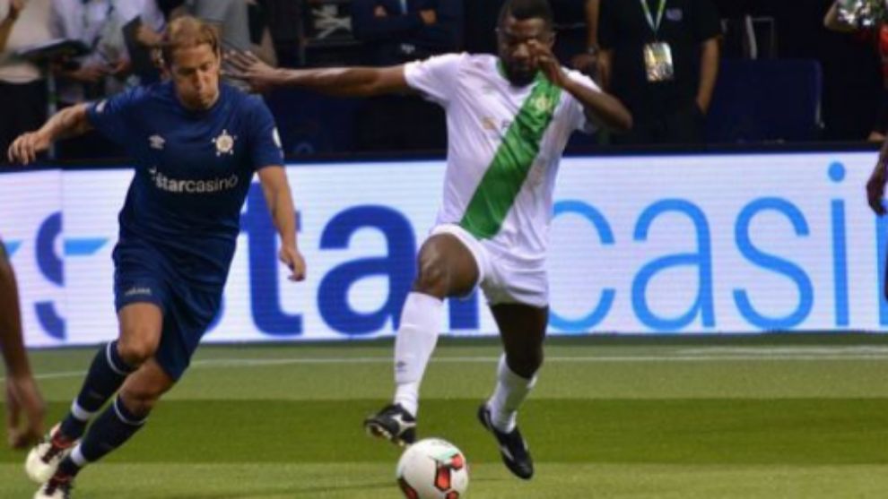 Mchel Salgado, durante el partido de cuartos contra Nigeria