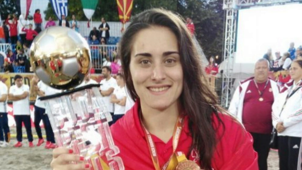 Patricia Encinas, con el Oro Mundial de Budapest 2016
