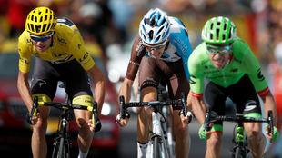 Froome, Bardet y Urn, el podio del Tour de Francia en estos...