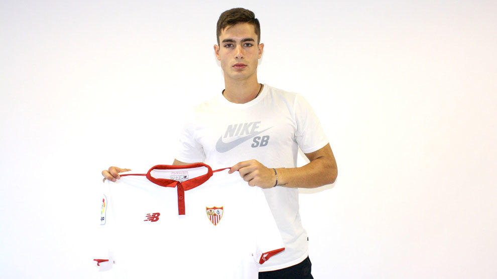 Luis Garca, nuevo jugador del filial del Sevilla.