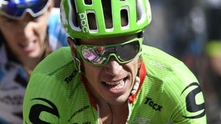 Rigoberto Urn durante el Tour de Francia.