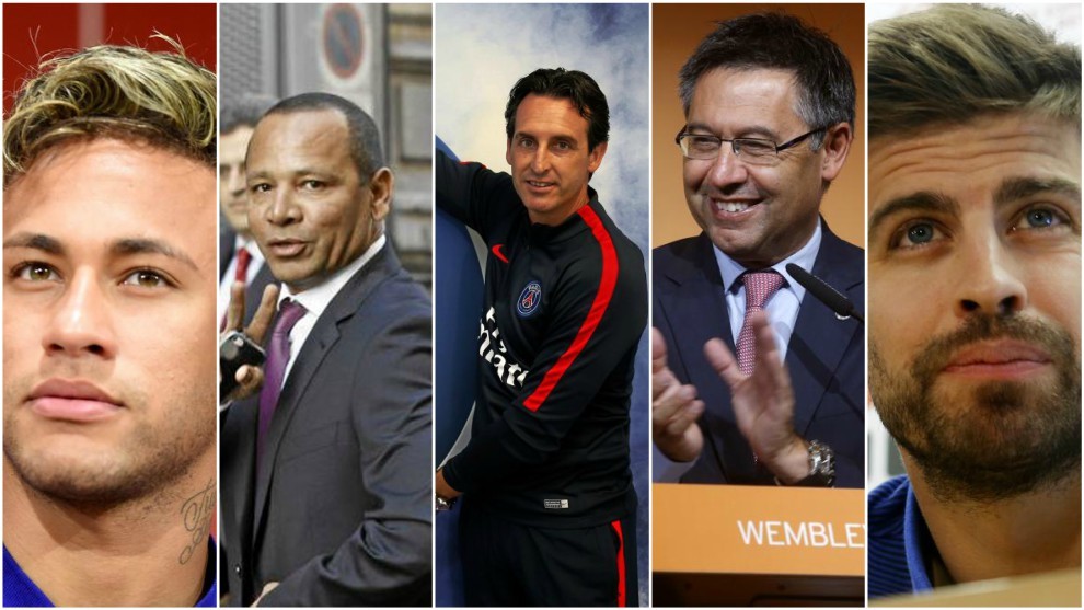 Neymar, Neymar Padre, el PSG, Bartomeu y Piqu han sido determinantes...