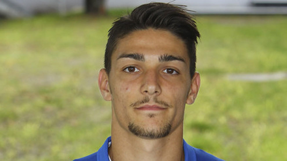 Federico Barba con la selección italiana sub 21