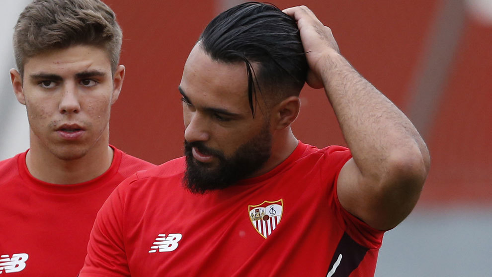 Ivi López junto a Alejandro Pozo en el Sevilla Atlético (Marca).