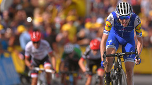 Dan Martin compite en el Tour de Francia