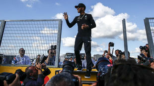 Lewis Hamilton, en Hungaroring