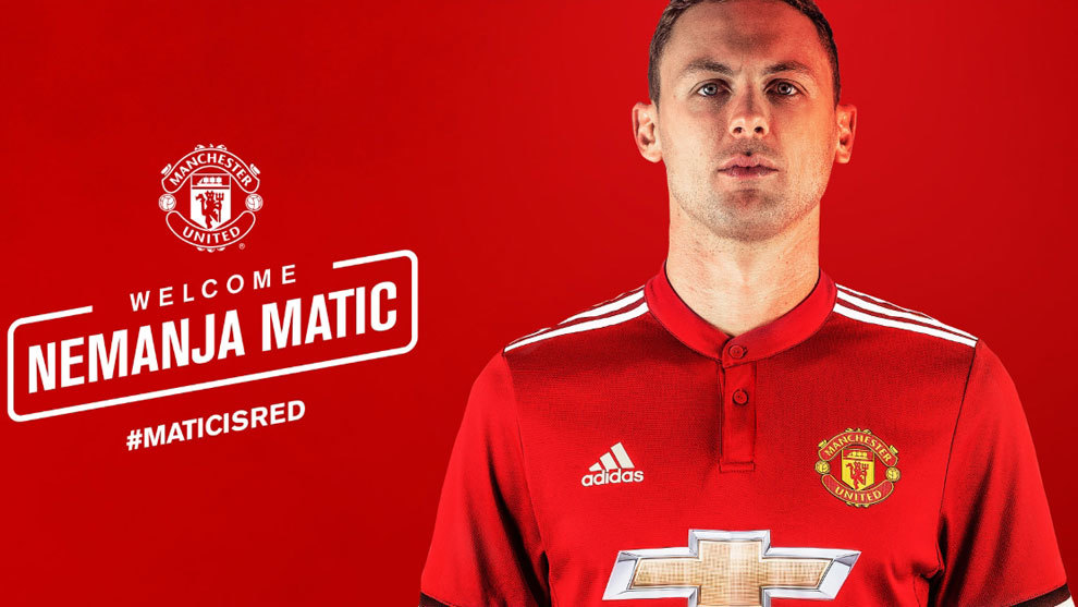 Nemanja Matic nuevo jugador del Manchester United.
