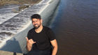 Diego Costa (28) posa en Lagarto (Brasil), su ciudad natal y donde...