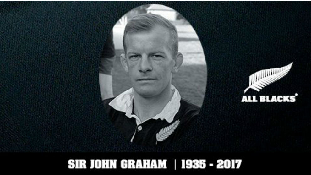 John Graham form parte de la seleccin neozelandesa desde 1958...