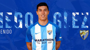 Diego Gonzlez, nuevo jugador del Mlaga.