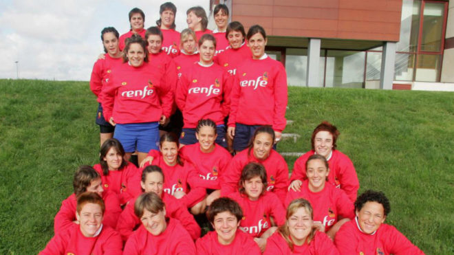 Seleccin espaola de rugby femenino de 2007.