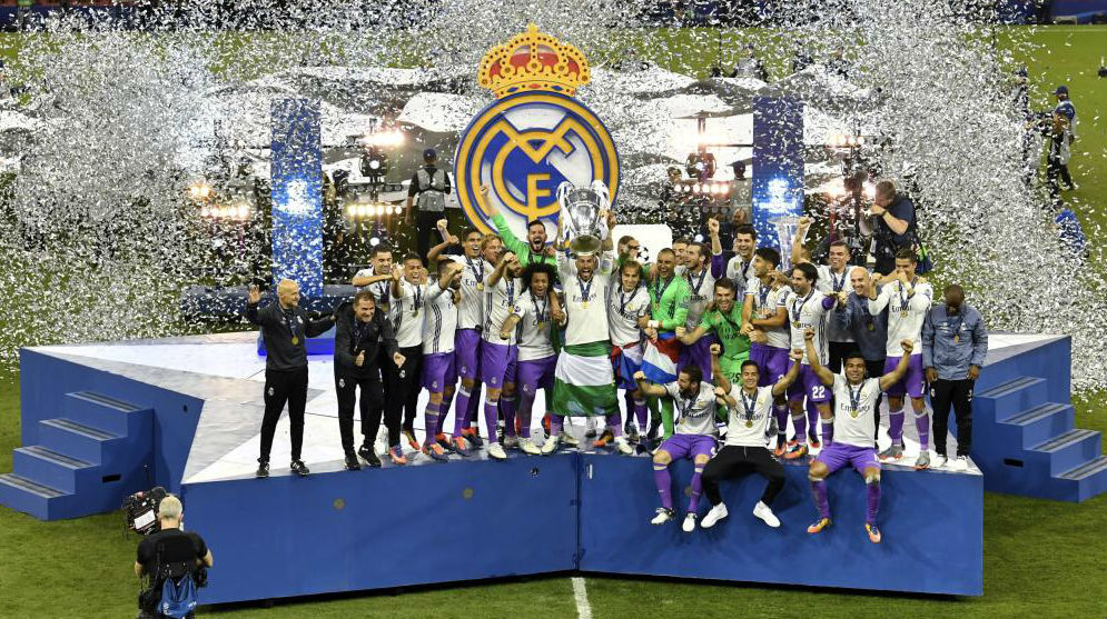 El Madrid celebra en Cardiff su duodcimo ttulo de Champions League