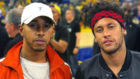 Hamilton y Neymar.