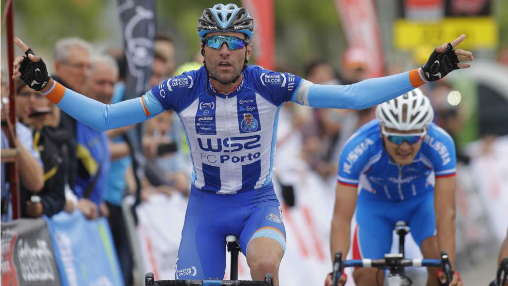 Ral Alarcn en la Vuelta a Madrid.
