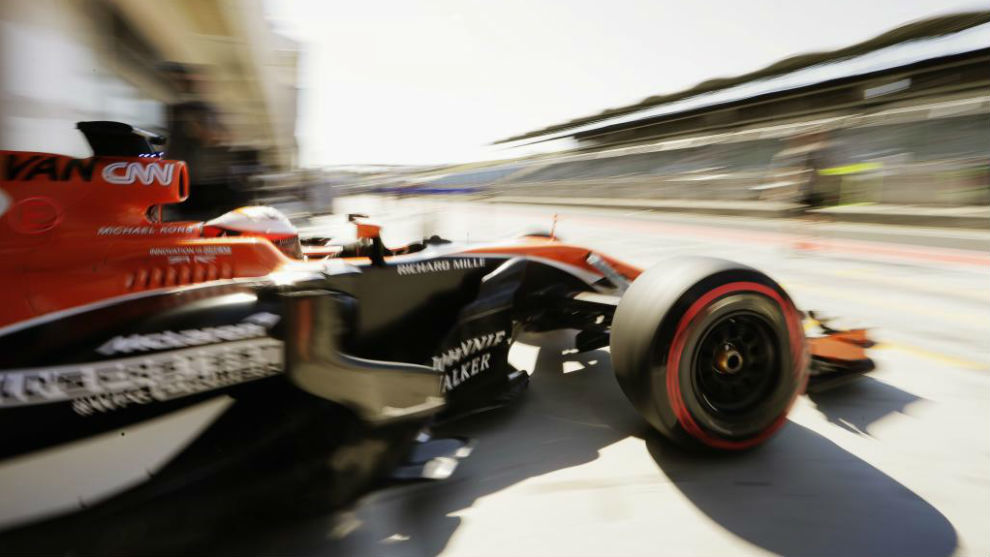 Vandoorne, al volante del McLaren Honda