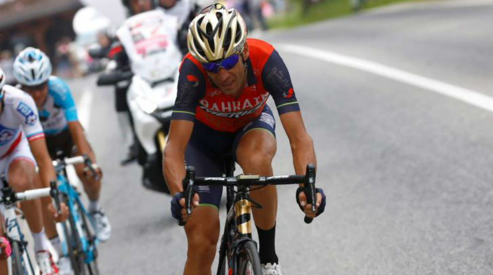 Vincenzo Nibali durante el pasado Giro de Italia.