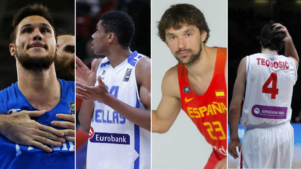 Las ausencias ms significativas del Eurobasket 2017