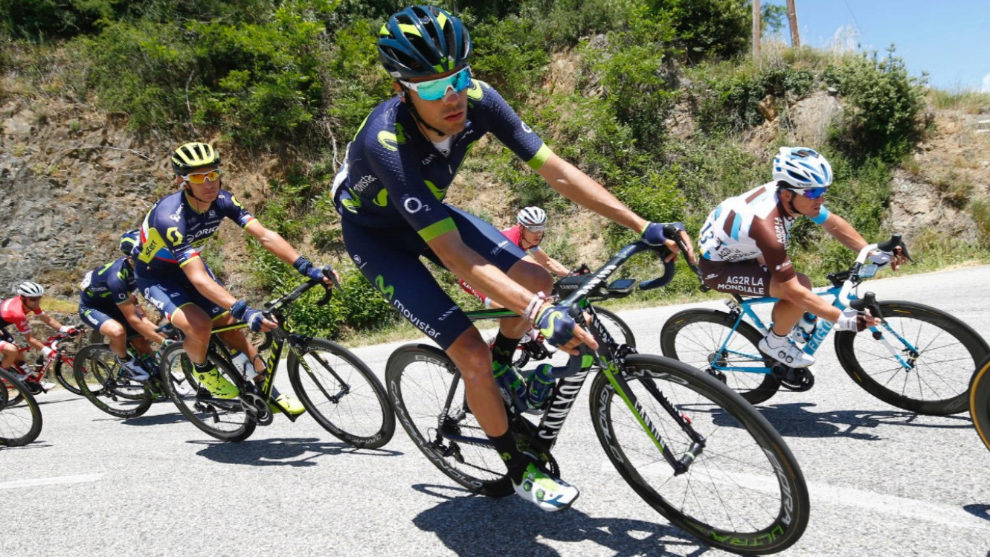 Jorge Arcas en una de sus apariciones previas a La Vuelta 2017