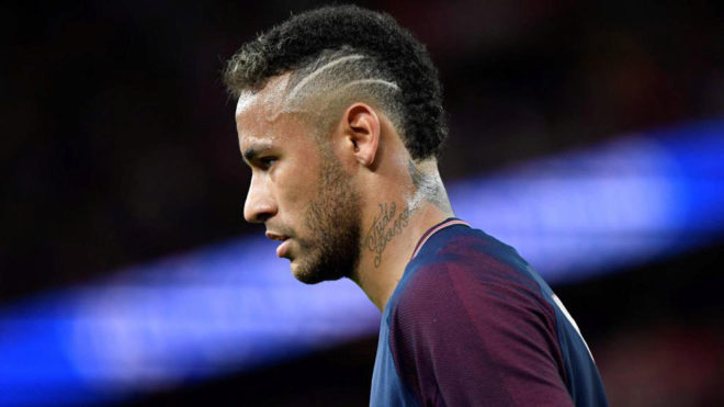 Neymar, con el PSG.