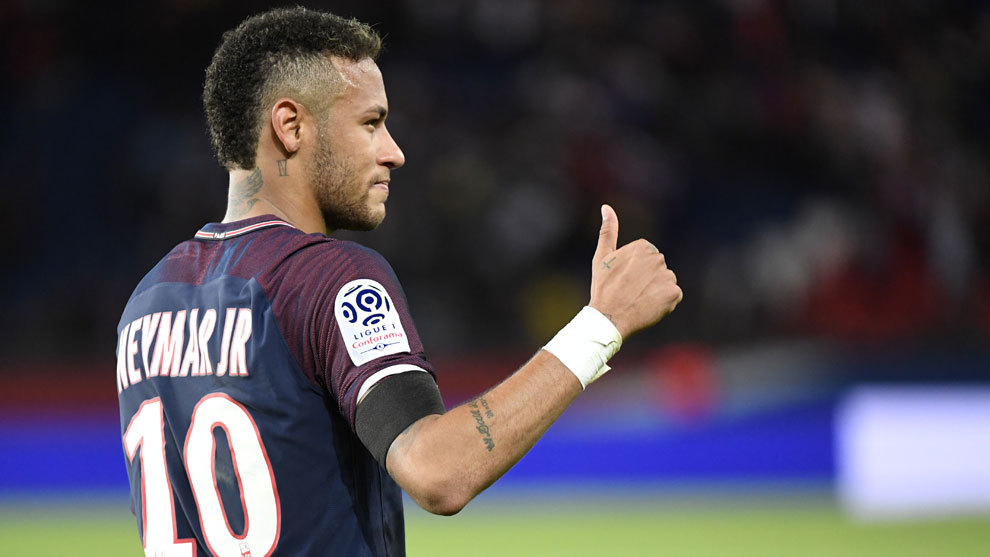 Neymar, durante el partido frente al Toulouse el pasado domingo