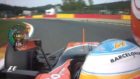 El detalle del casco de Fernando Alonso en Spa