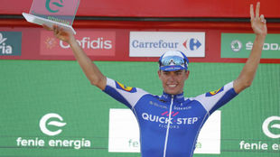 Enric Mas en la Vuelta a Espaa de este ao.