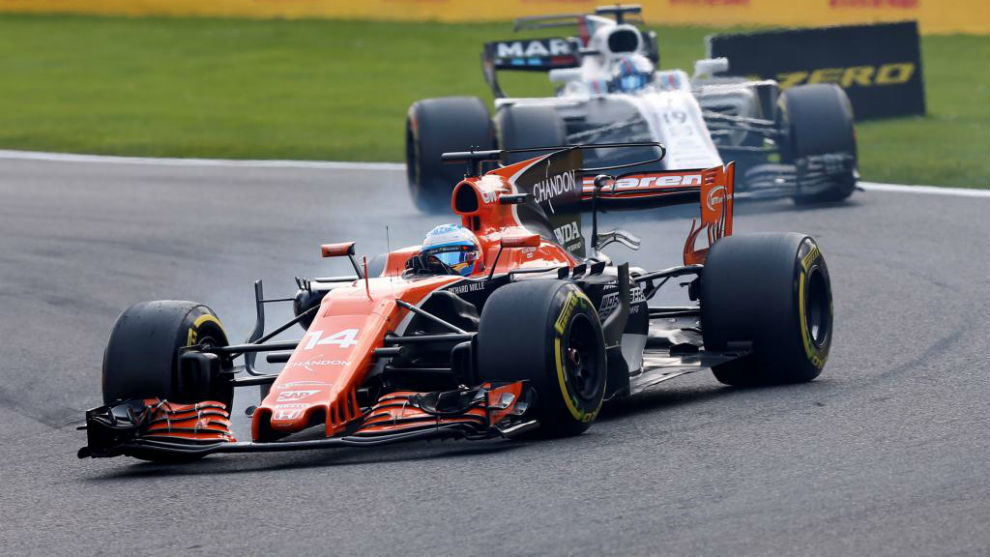 Fernando Alonso en Spa-Francorchamps