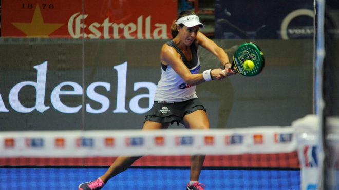 Marta Marrero, en el Estrella Damm Alicante Open.