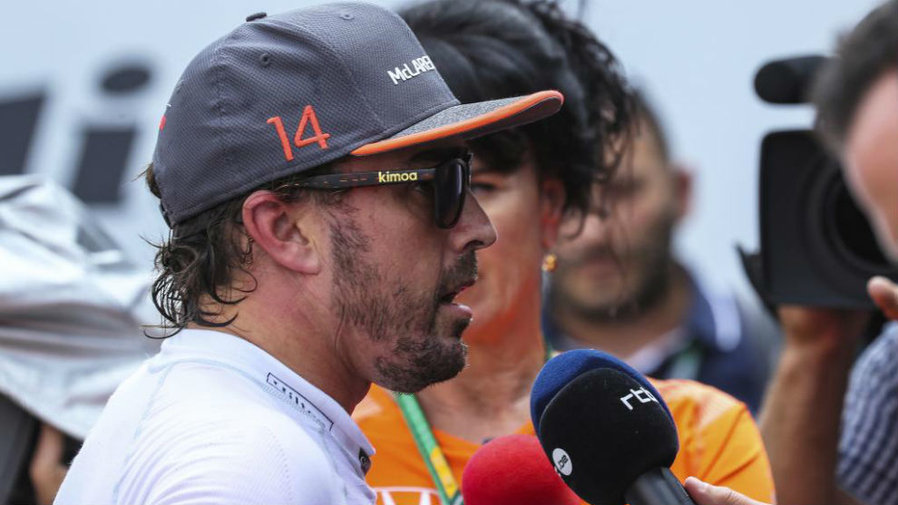 Fernando Alonso, en Spa-Francorchamps