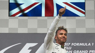 Lewis Hamilton, en Spa Francorchamps