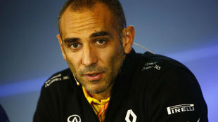 Cyril Abiteboul, jefe de Renault, en Spa Francorchamps