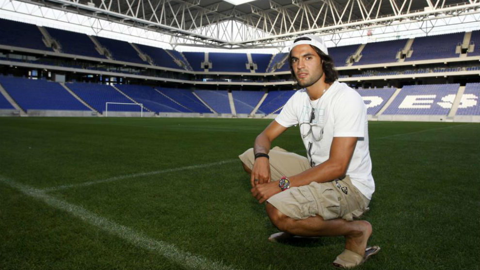 Sergio Snchez, en el RCDE  Stadium.