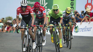 Contador ataca a Froome en la Vuelta