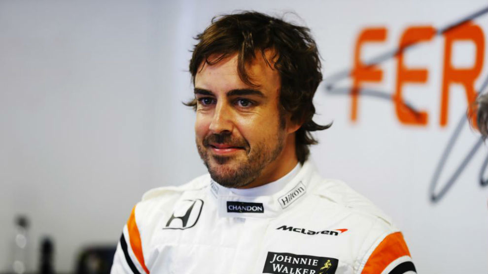Fernando Alonso, en Monza