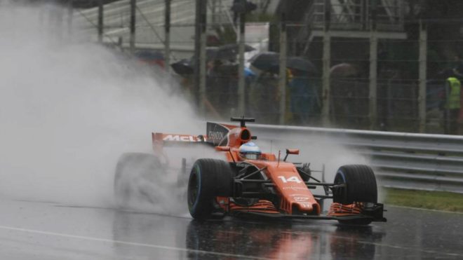 Alonso, in Monza.