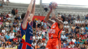 Partido entre el MoraBanc Andorra y el Valencia Basket