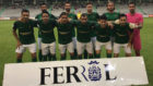 Jugadores del Racing de Ferrol.