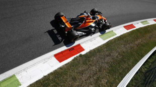 Fernando Alonso, en Monza