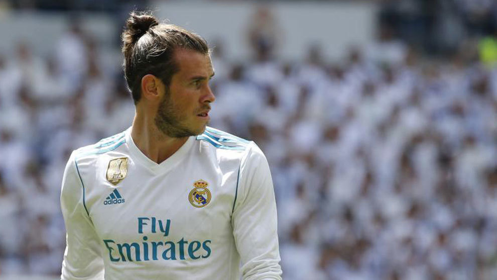 Bale, durante el partido ante el Levante
