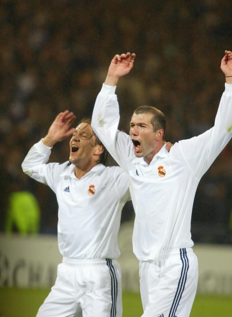 Salgado y Zidane celebran la Novena