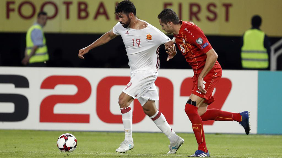 Diego Costa, contra Macedonia.