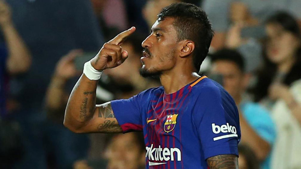 puerta Interpretación Cinco FC Barcelona: Dani Alves, sobre Paulinho: "Va a salir barato" | Marca.com