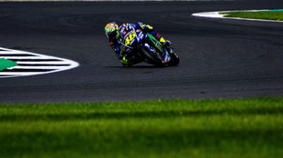 Rossi pilota su Yamaha.