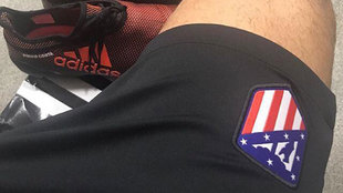 Diego Costa comparte una foto en instagram del escudo del Atltico de...