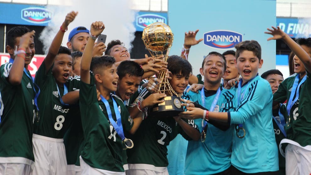 Mxico, campen de la Danone Nations Cup