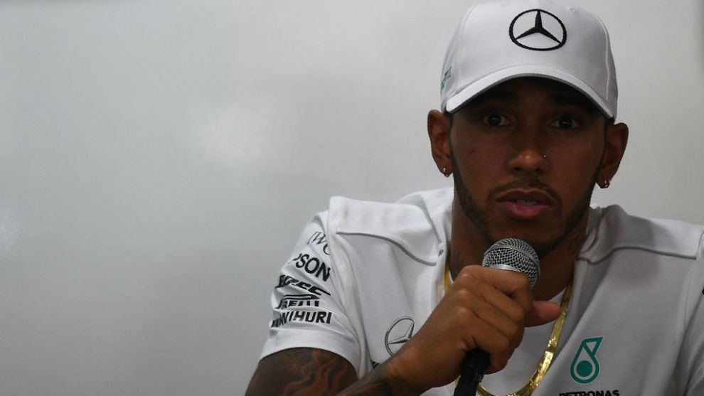 Lewis Hamilton, en Malasia
