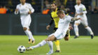 Kroos durante el partido contra el Borussia Dortmund de Champions.