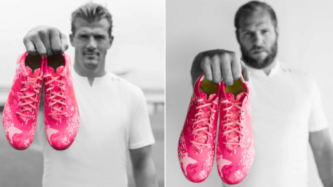 Power in el mundo del deporte se las 'botas rosas' en al cáncer de mama | Marca.com